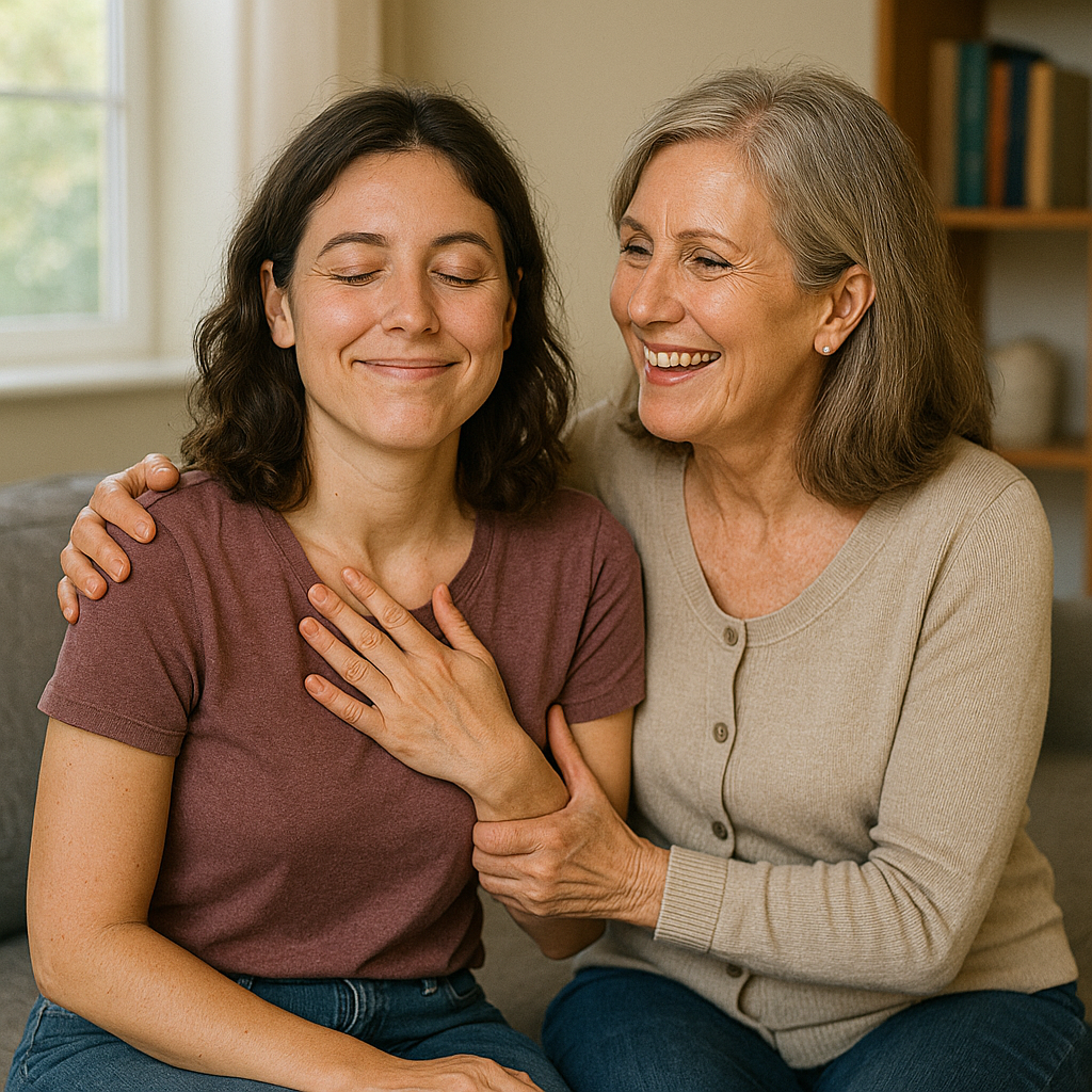 Mother and daughter relieved after court class submission
